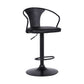 Eagle Adjustable Height Swivel Black Bar Stool By Armen Living | Bar Stools | Modishstore - 2