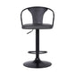 Eagle Adjustable Height Swivel Black Bar Stool By Armen Living | Bar Stools | Modishstore - 8