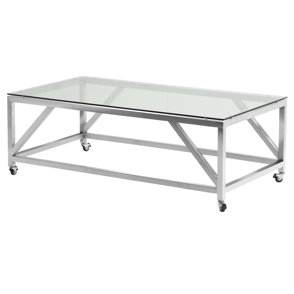 Enessa Contemporary Rectangular Coffee Table By Armen Living | Coffee Tables | Modishstore - 2