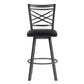 Fargo 26" Counter Height Metal Barstool By Armen Living | Bar Stools | Modishstore - 3