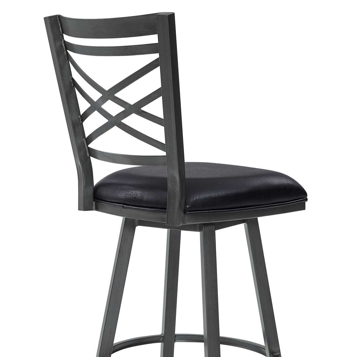 Fargo 30" Counter Height Metal Barstool By Armen Living | Bar Stools | Modishstore - 5