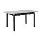 Giana Extendable Dining Table in Stone and Metal By Armen Living | Dining Tables | Modishstore - 3