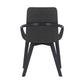 Greisen Modern Charcoal Wood Dining Room Chair By Armen Living | Dining Chairs | Modishstore - 4