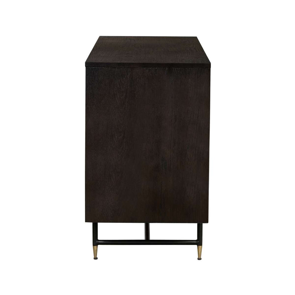 Gatsby Oak and Metal  Buffet Cabinet By Armen Living | Sideboards | Modishstore - 4
