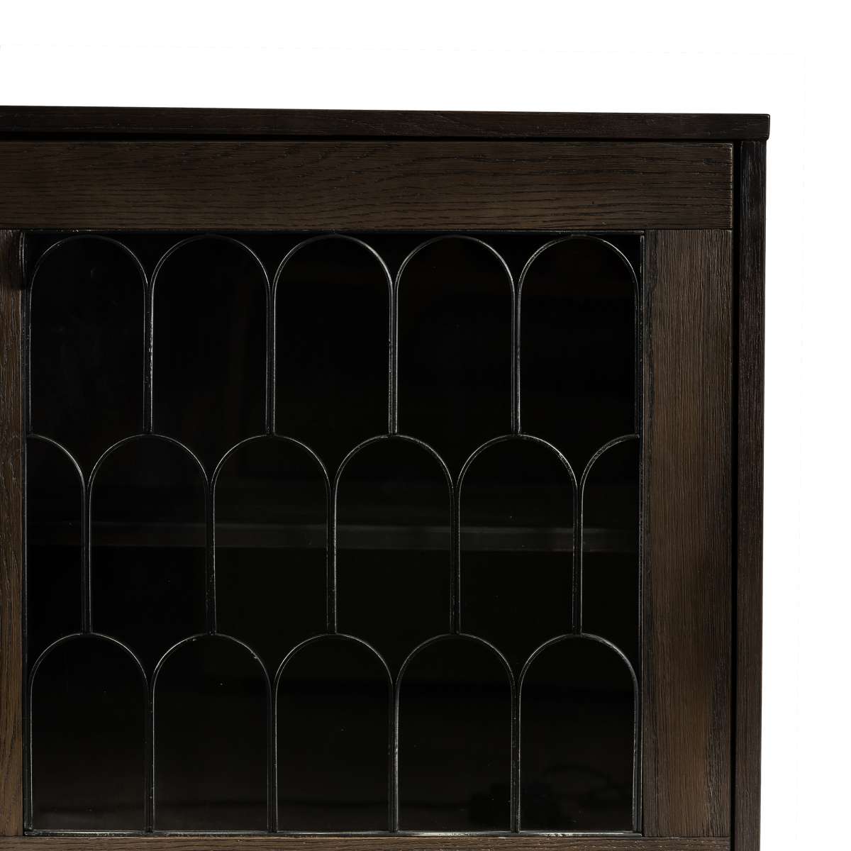 Gatsby Oak and Metal  Buffet Cabinet By Armen Living | Sideboards | Modishstore - 6
