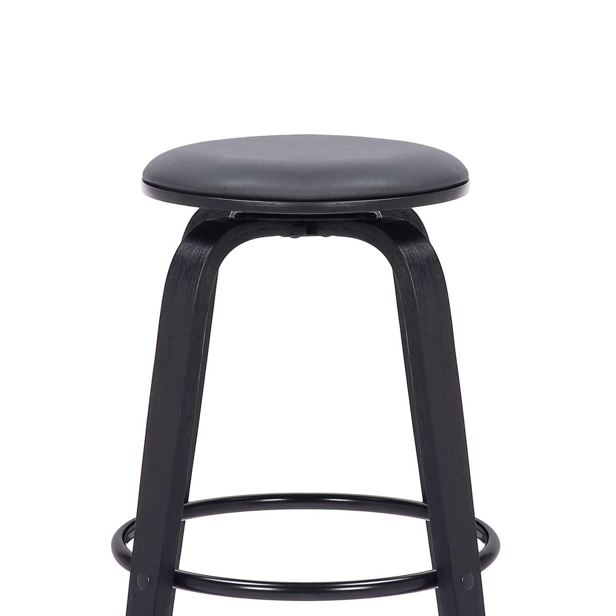 Harbor 26" Counter Height Backless Mid-Century Modern Bar Stool By Armen Living | Bar Stools | Modishstore - 4