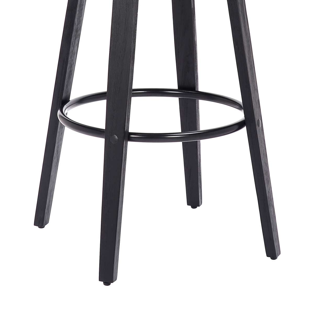 Harbor 26" Counter Height Backless Mid-Century Modern Bar Stool By Armen Living | Bar Stools | Modishstore - 5