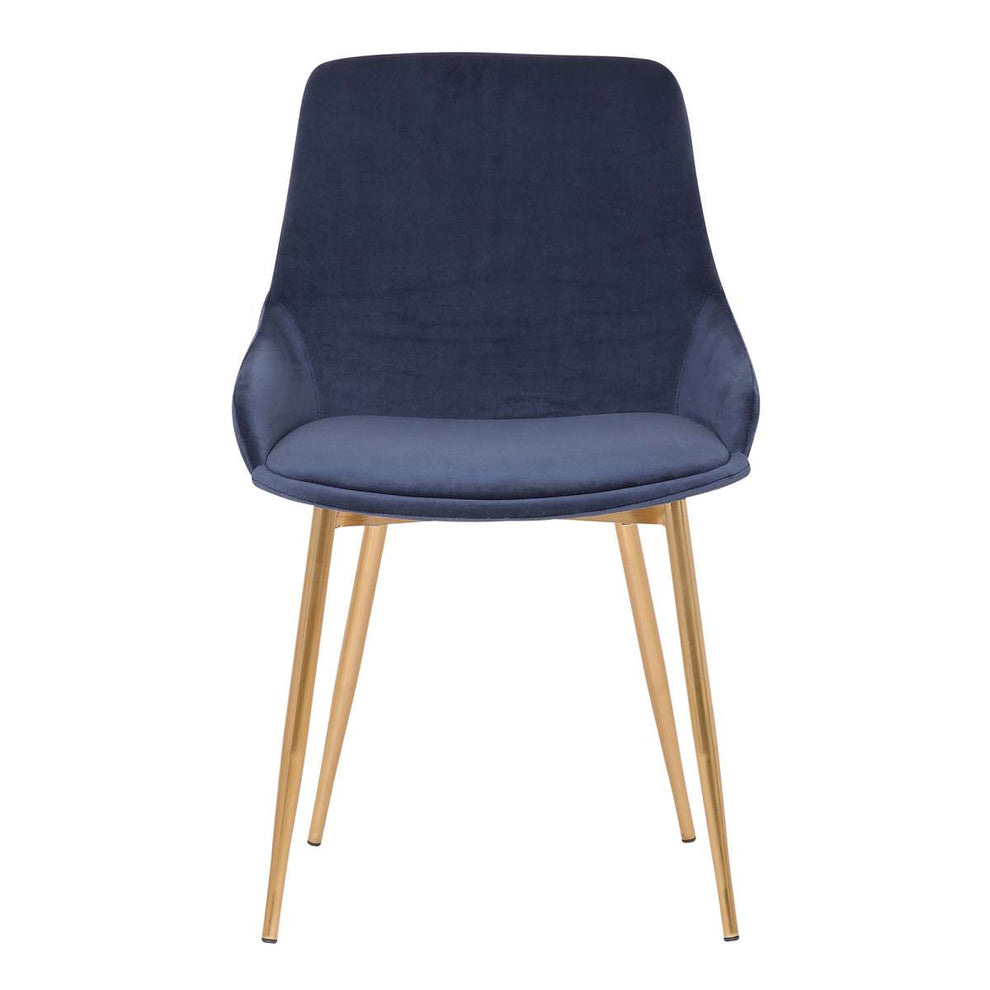 Heidi Gray Velvet Dining Accent Chair By Armen Living | Dining Chairs | Modishstore - 6