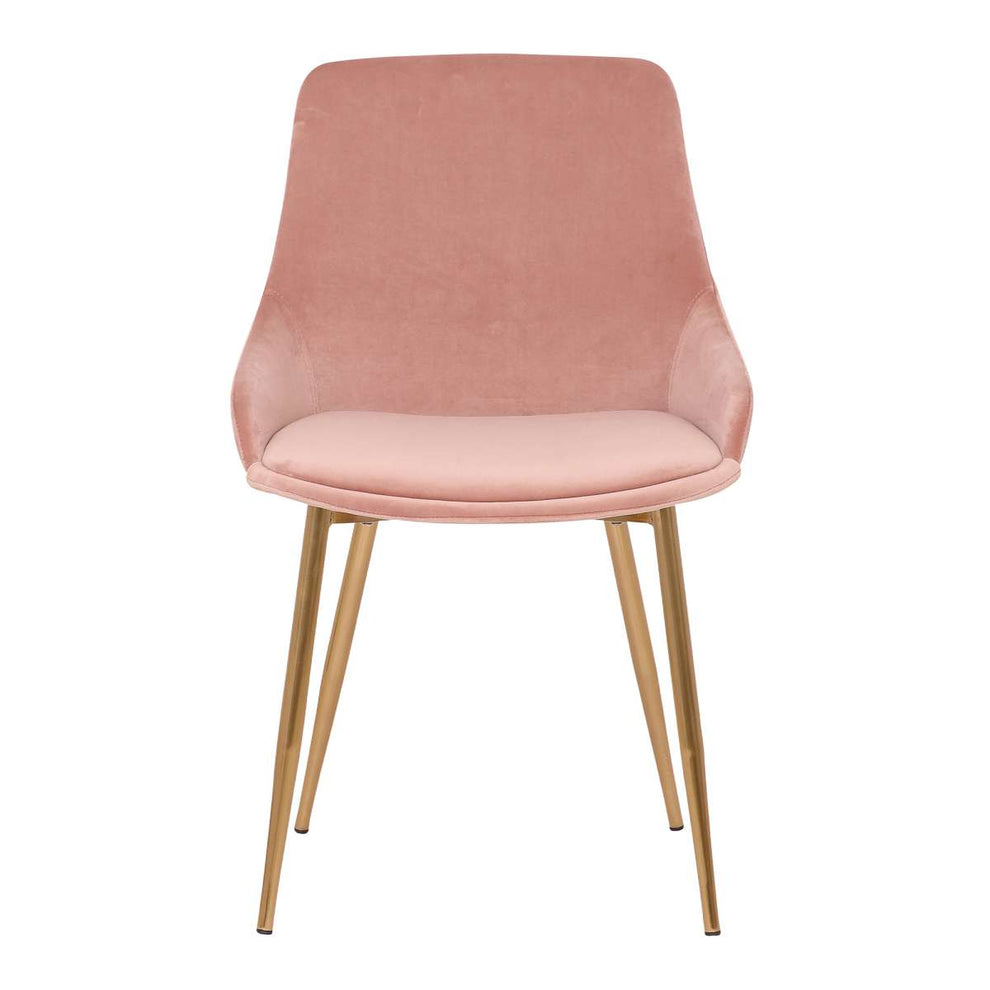 Heidi Gray Velvet Dining Accent Chair By Armen Living | Dining Chairs | Modishstore - 14