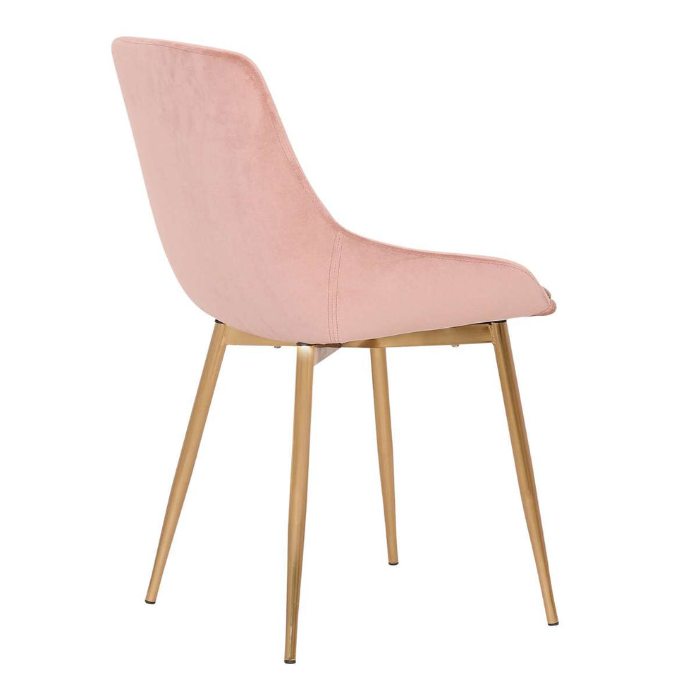 Heidi Gray Velvet Dining Accent Chair By Armen Living | Dining Chairs | Modishstore - 15