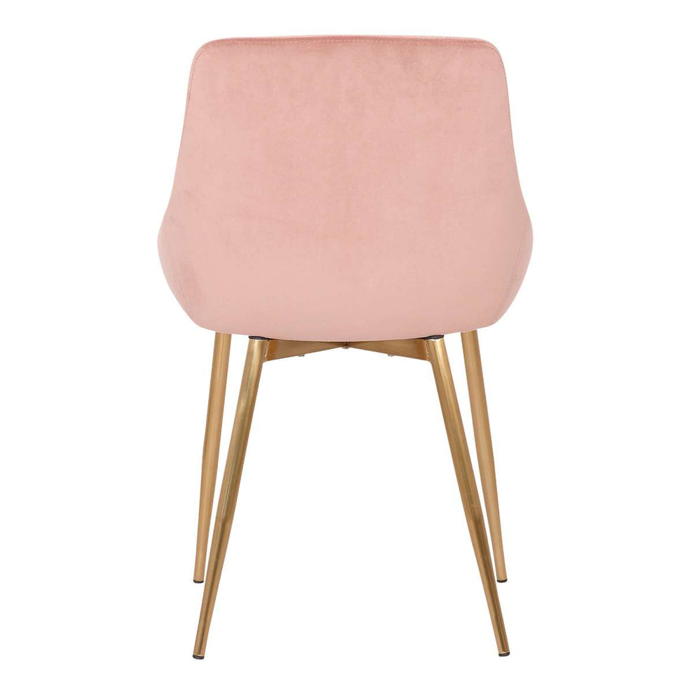 Heidi Gray Velvet Dining Accent Chair By Armen Living | Dining Chairs | Modishstore - 16