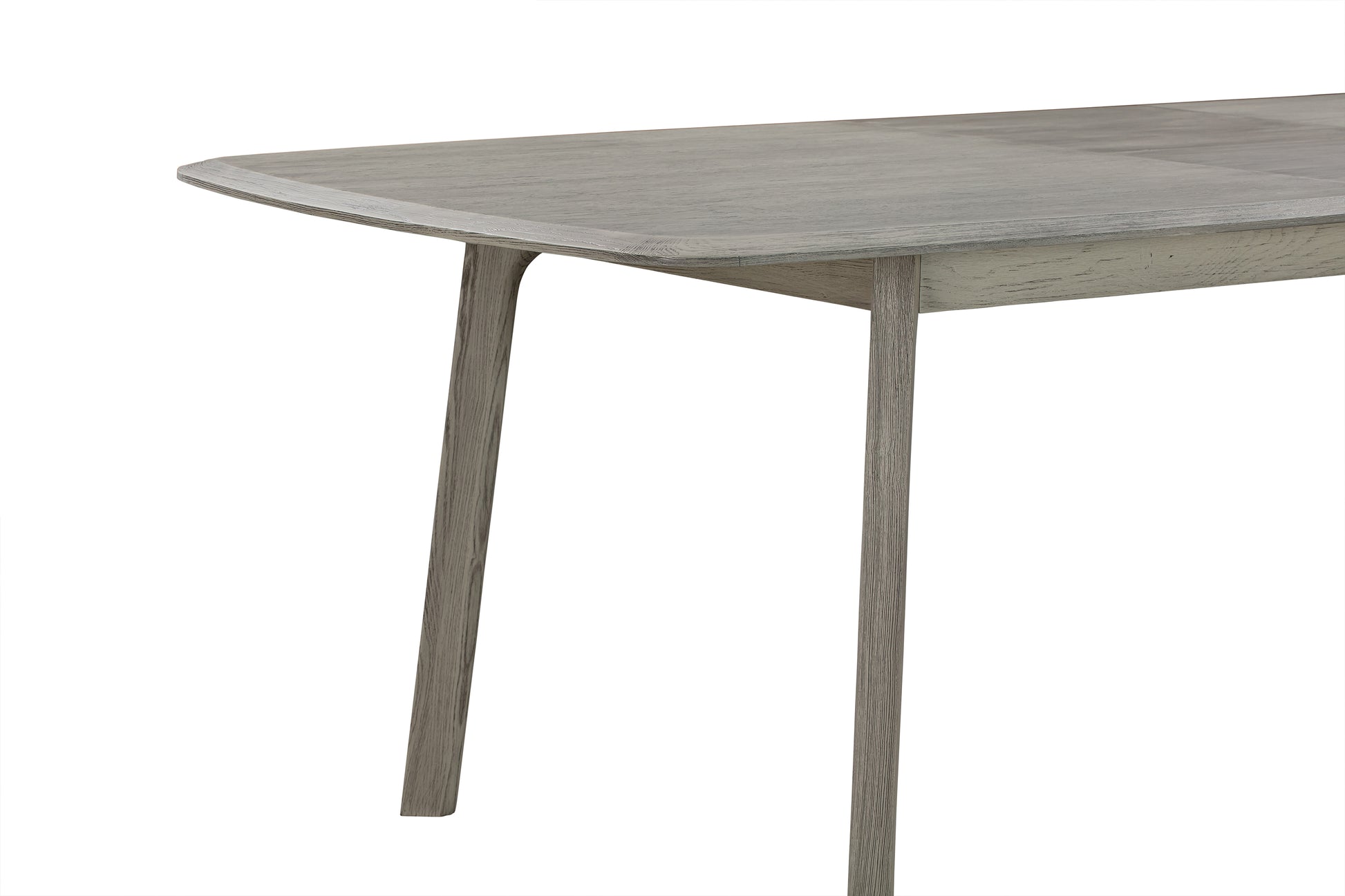 Holland Extendable Rectangle 98" Dining Table in Grey Oak By Armen Living | Dining Tables | Modishstore - 5