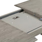 Holland Extendable Rectangle 98" Dining Table in Grey Oak By Armen Living | Dining Tables | Modishstore - 6