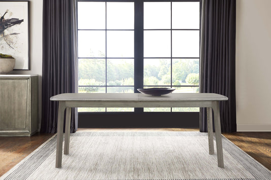 Holland Extendable Rectangle 98" Dining Table in Grey Oak By Armen Living | Dining Tables | Modishstore