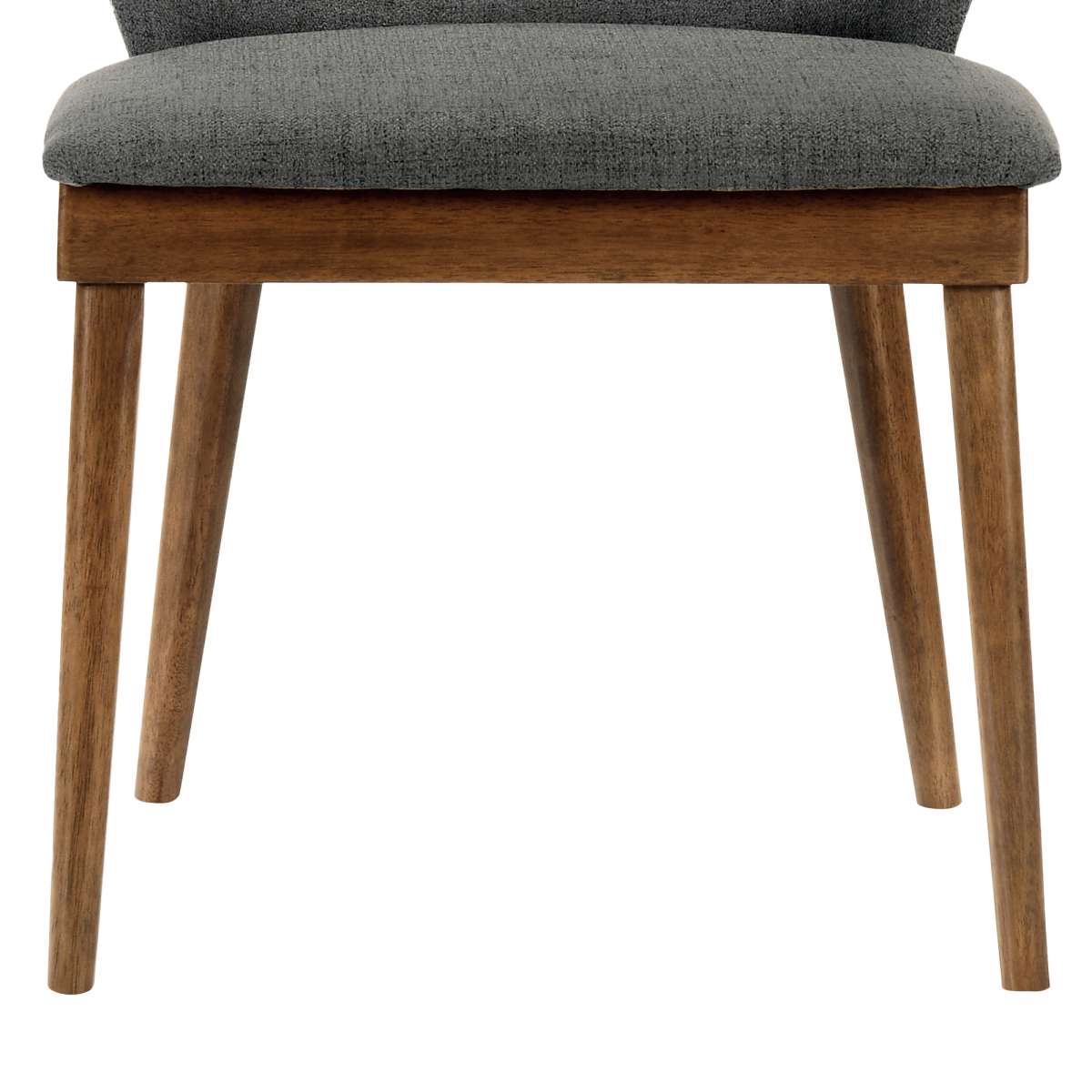 Juno Blue Fabric and Walnut Wood Dining Side Chairs - Set of 2 By Armen Living | Side Chairs |  Modishstore  - 16