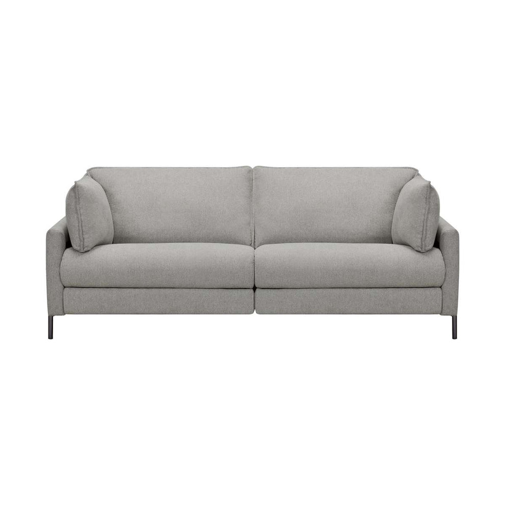 Juliett 80" Modern Gray Fabric Power Reclining Sofa By Armen Living | Sofas |  Modishstore  - 2