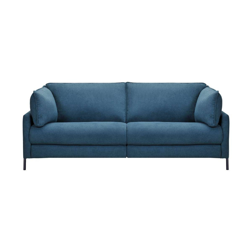 Juliett 80" Modern Blue Fabric Power Reclining Sofa By Armen Living | Sofas |  Modishstore  - 2