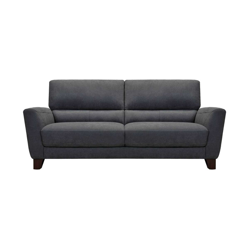 Kester 81" Square Arm Dark Gray Fabric Sofa By Armen Living | Sofas |  Modishstore  - 2