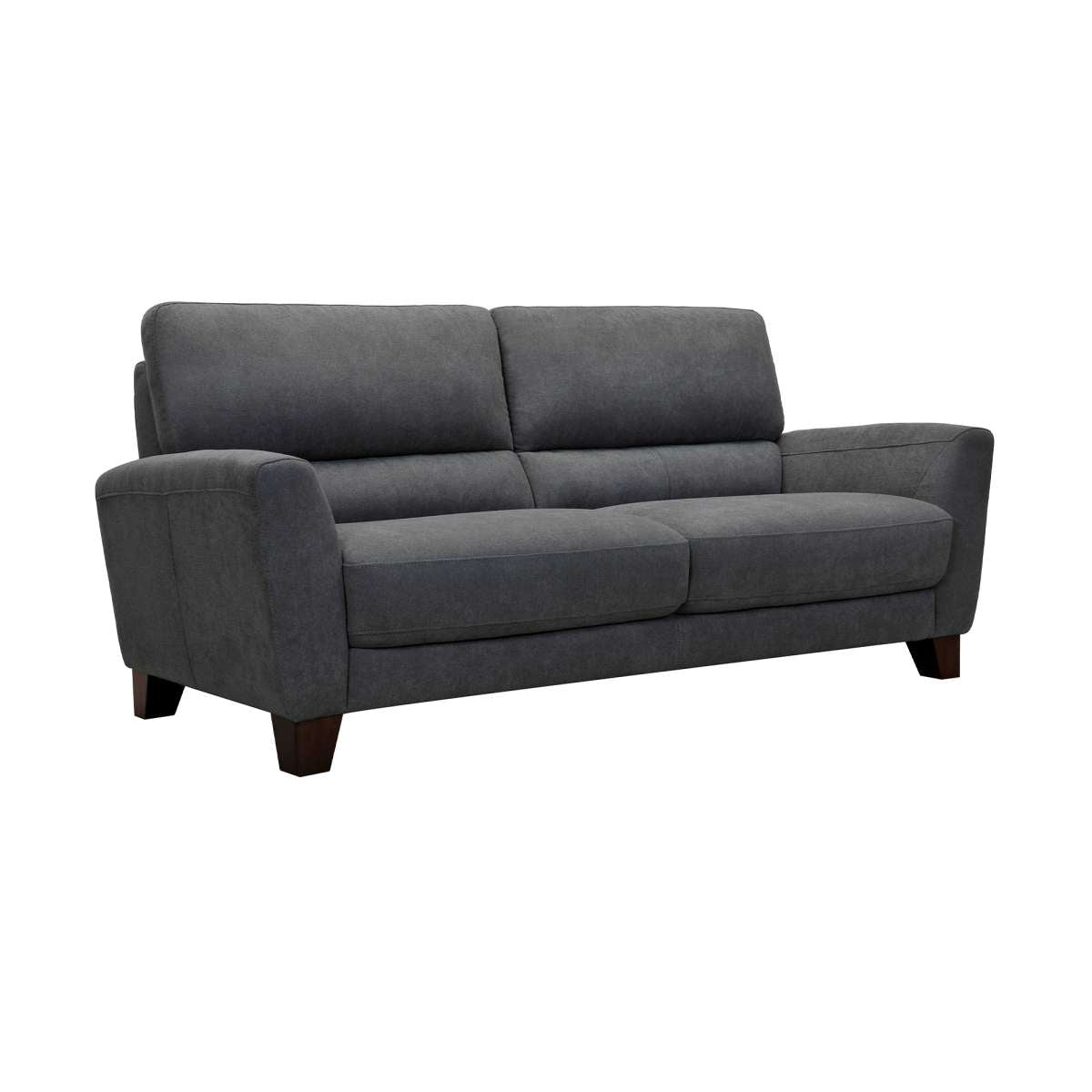 Kester 81" Square Arm Dark Gray Fabric Sofa By Armen Living | Sofas |  Modishstore  - 3