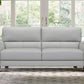 Kester 81" Square Arm Dove Gray Genuine Leather Sofa By Armen Living | Sofas |  Modishstore 
