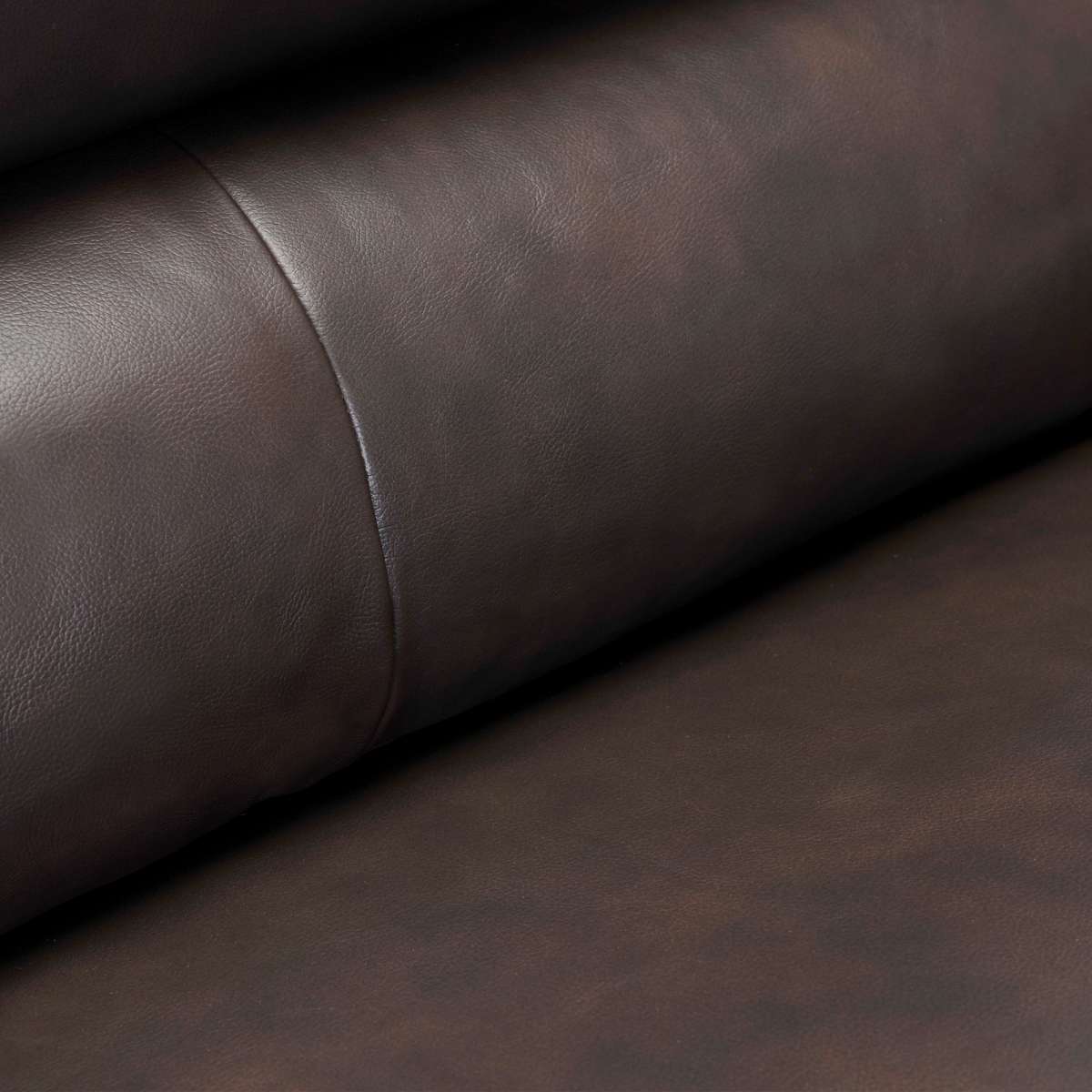 Kester 81" Square Arm Espresso Genuine Leather Sofa By Armen Living | Sofas |  Modishstore  - 7
