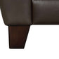 Kester 81" Square Arm Espresso Genuine Leather Sofa By Armen Living | Sofas |  Modishstore  - 8