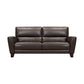 Kester 81" Square Arm Espresso Genuine Leather Sofa By Armen Living | Sofas |  Modishstore  - 2