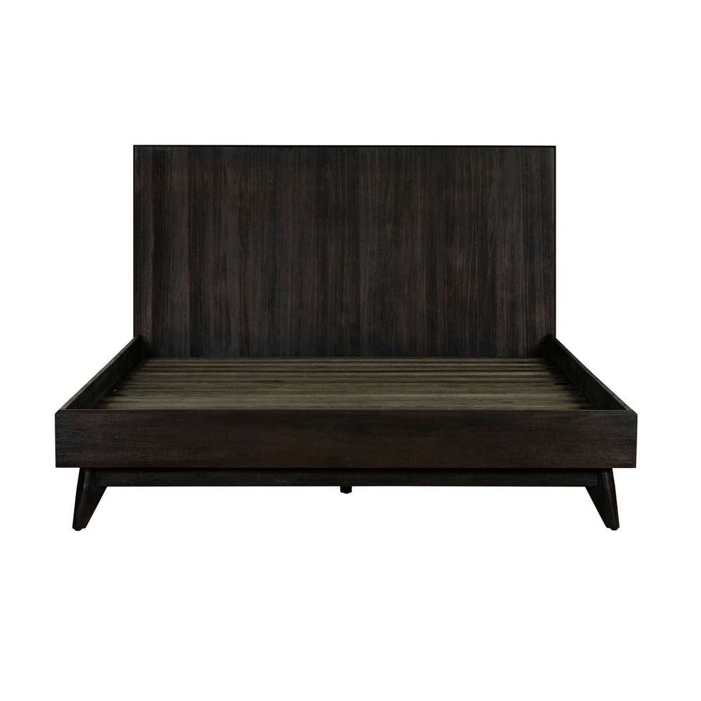 Baly Acacia Mid-Century Platform King Bed By Armen Living | Beds | Modishstore - 5