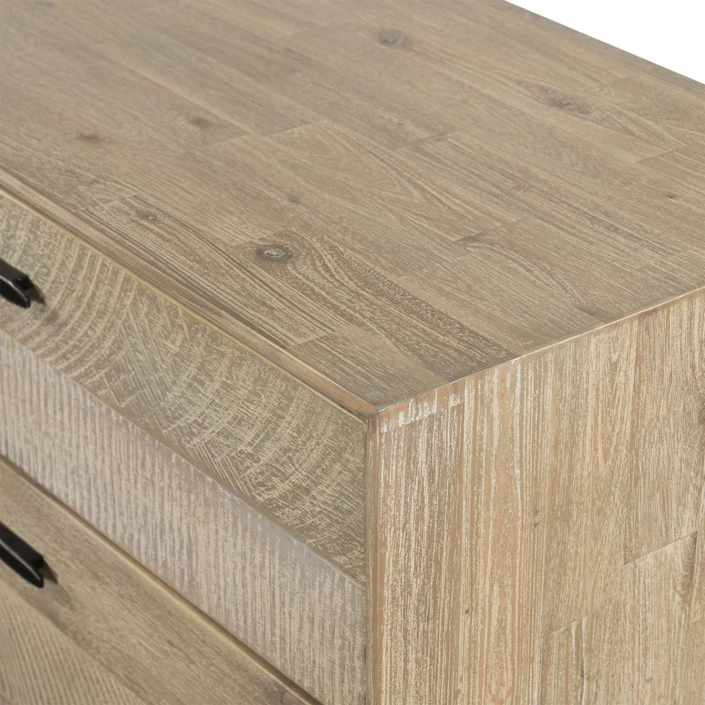 Baly Acacia Mid-Century 6 Drawer Dresser By Armen Living | Dressers |  Modishstore  - 15