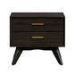 Baly Acacia Mid-Century 2 Drawer Night stand By Armen Living | Nightstands |  Modishstore  - 2