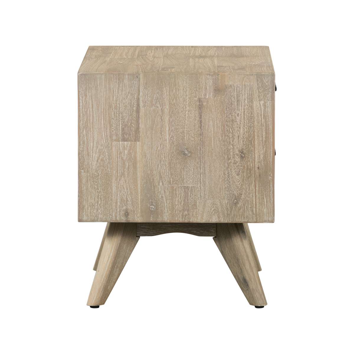 Baly Acacia Mid-Century 2 Drawer Night stand By Armen Living | Nightstands |  Modishstore  - 13