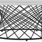 Loxley White Marble Coffee Table with Black Metal Base By Armen Living | Coffee Tables | Modishstore - 4