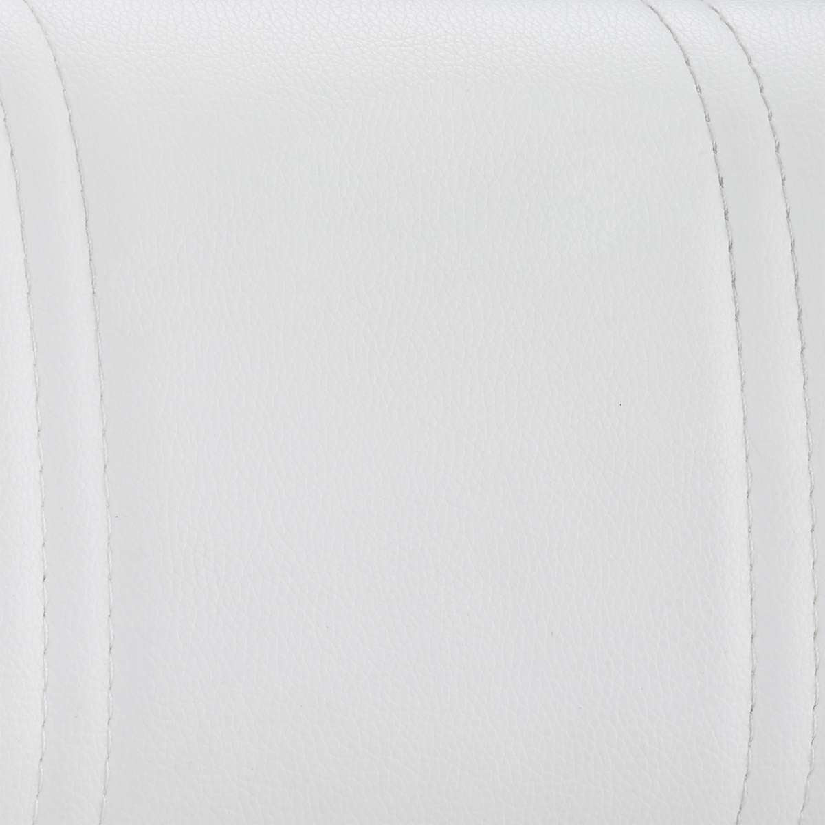 Michele Swivel Adjustable Height Grey Faux Leather and Brushed Stainless Steel Bar Stool By Armen Living | Bar Stools | Modishstore - 14