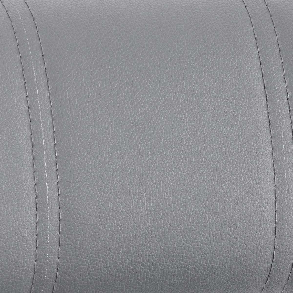 Michele Swivel Adjustable Height Grey Faux Leather and Black Metal Bar Stool By Armen Living | Bar Stools | Modishstore - 6