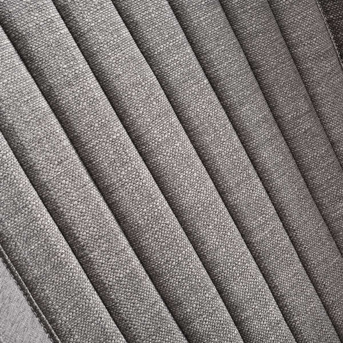 Maine Contemporary Dining Chair in Matte Black Finish and Gray Fabric - Set of 2  By Armen Living | Dining Chairs | Modishstore - 6