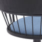 Nash Adjustable Black Wood Bar Stool in Light Gray Fabric with Black Metal By Armen Living | Bar Stools | Modishstore - 18