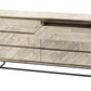Peridot 6 Drawer Dresser in Natural Acacia Wood By Armen Living | Dressers | Modishstore - 5