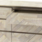 Peridot 6 Drawer Dresser in Natural Acacia Wood By Armen Living | Dressers | Modishstore - 8