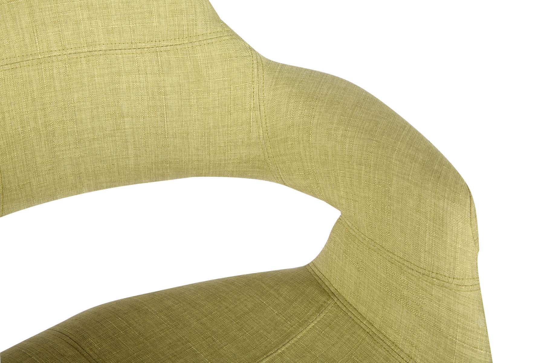 Phoebe Mid-Century Dining Chair in Walnut Finish and Gray Fabric By Armen Living | Dining Chairs | Modishstore - 11