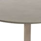 Pippa Concrete and Metal Tulip Round Dining Table By Armen Living | Dining Tables | Modishstore - 3