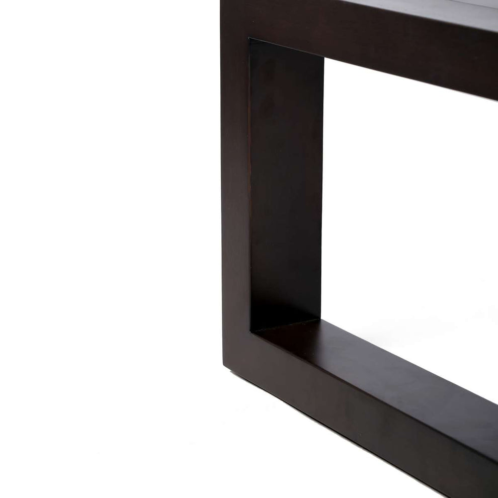 Paradise Outdoor Dark Eucalyptus Wood Coffee Table By Armen Living | Outdoor Tables |  Modishstore  - 4
