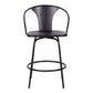 Payton Industrial 26" Swivel Black Wood and Metal Bar Stool By Armen Living | Bar Stools | Modishstore - 3