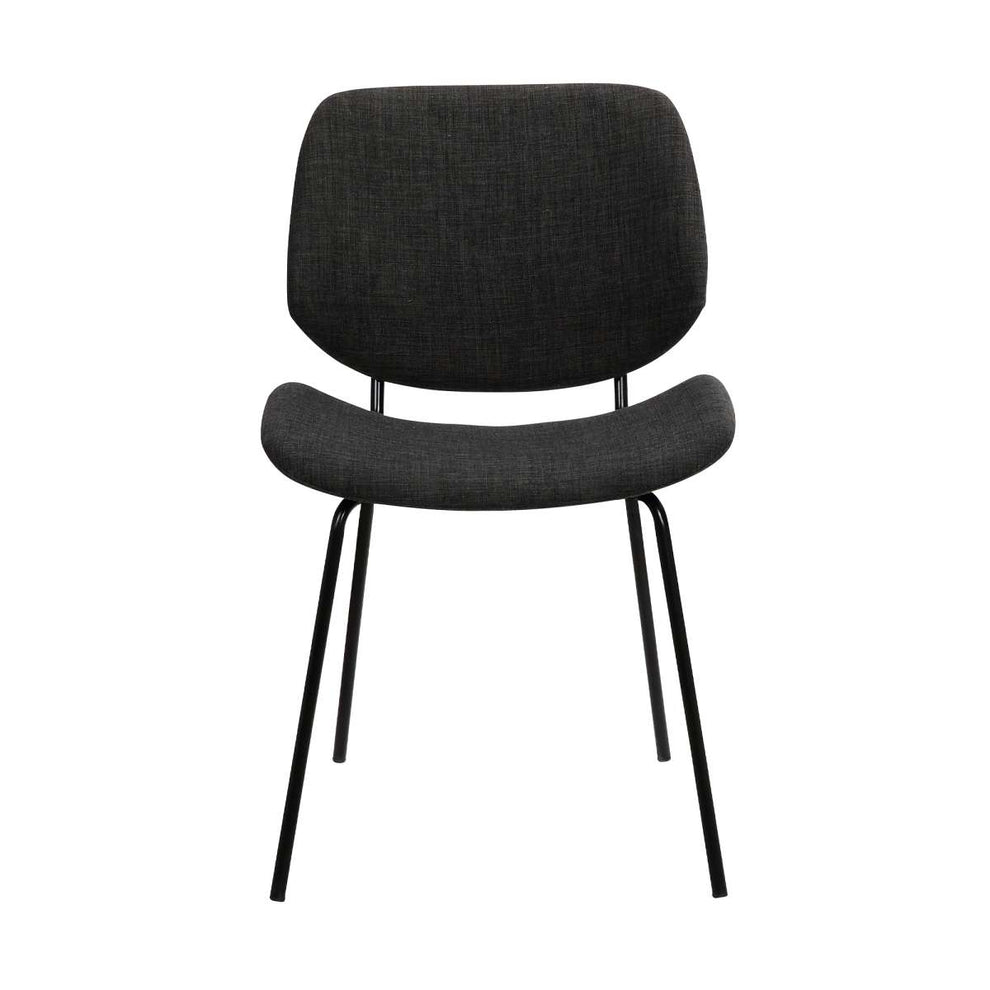Quest Charcoal Modern Dining Accent Chair By Armen Living | Dining Chairs | Modishstore - 2