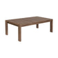 Relic Outdoor Patio Coffee Table in Weathered Eucalyptus Wood By Armen Living | Outdoor Tables | Modishstore - 3