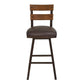 Saugus 26" Counter Height Metal Swivel Barstool By Armen Living | Bar Stools | Modishstore - 3