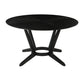 Santana Round Wood Dining Table in Black Finish By Armen Living | Dining Tables | Modishstore - 4