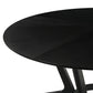 Santana Round Wood Dining Table in Black Finish By Armen Living | Dining Tables | Modishstore - 5