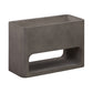 Sunstone Indoor or Outdoor Planter in Grey Concrete By Armen Living | Planters, Troughs & Cachepots | Modishstore - 3