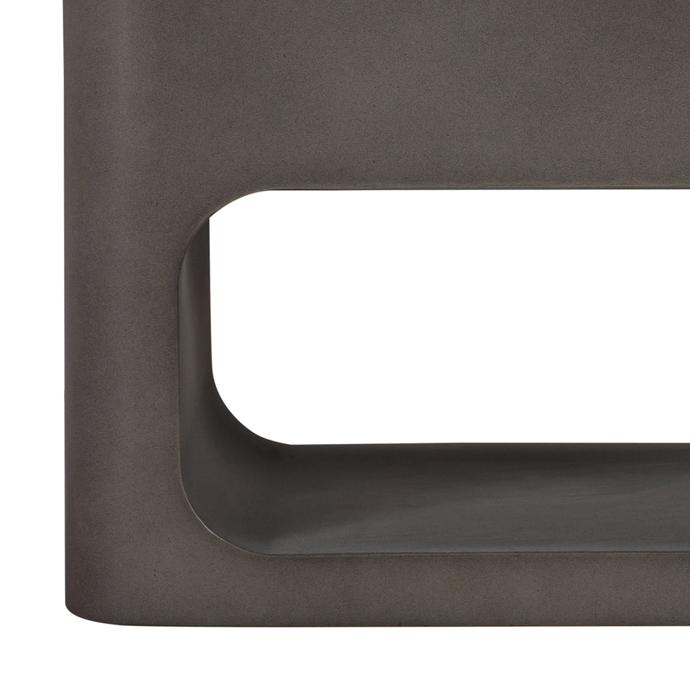 Sunstone Indoor or Outdoor Planter in Grey Concrete By Armen Living | Planters, Troughs & Cachepots | Modishstore - 6