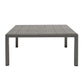 Solana Outdoor Square Coffee Table in Cosmos Grey Finish with Wood Top By Armen Living | Outdoor Tables |  Modishstore  - 4
